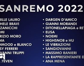 Ecco la scaletta della prima serata del Festival di Sanremo 2022