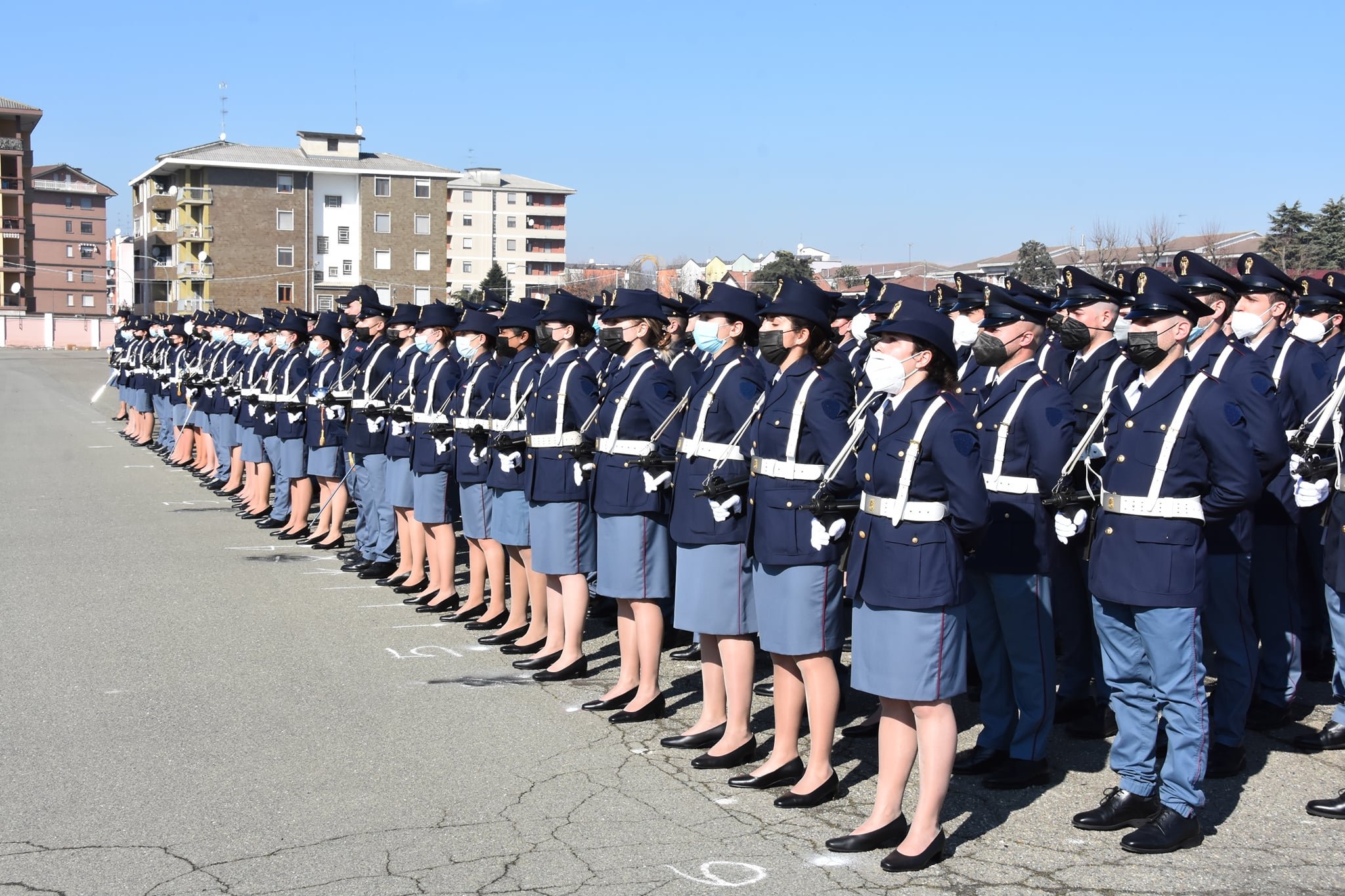 Giuramento solenne per gli Allievi Agenti del 215° corso della Scuola di Polizia di Alessandria