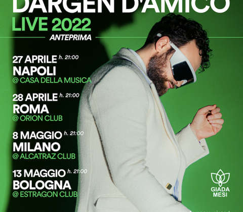 Esce il 4 marzo il nuovo disco del cantautore rap Dargen D’Amico