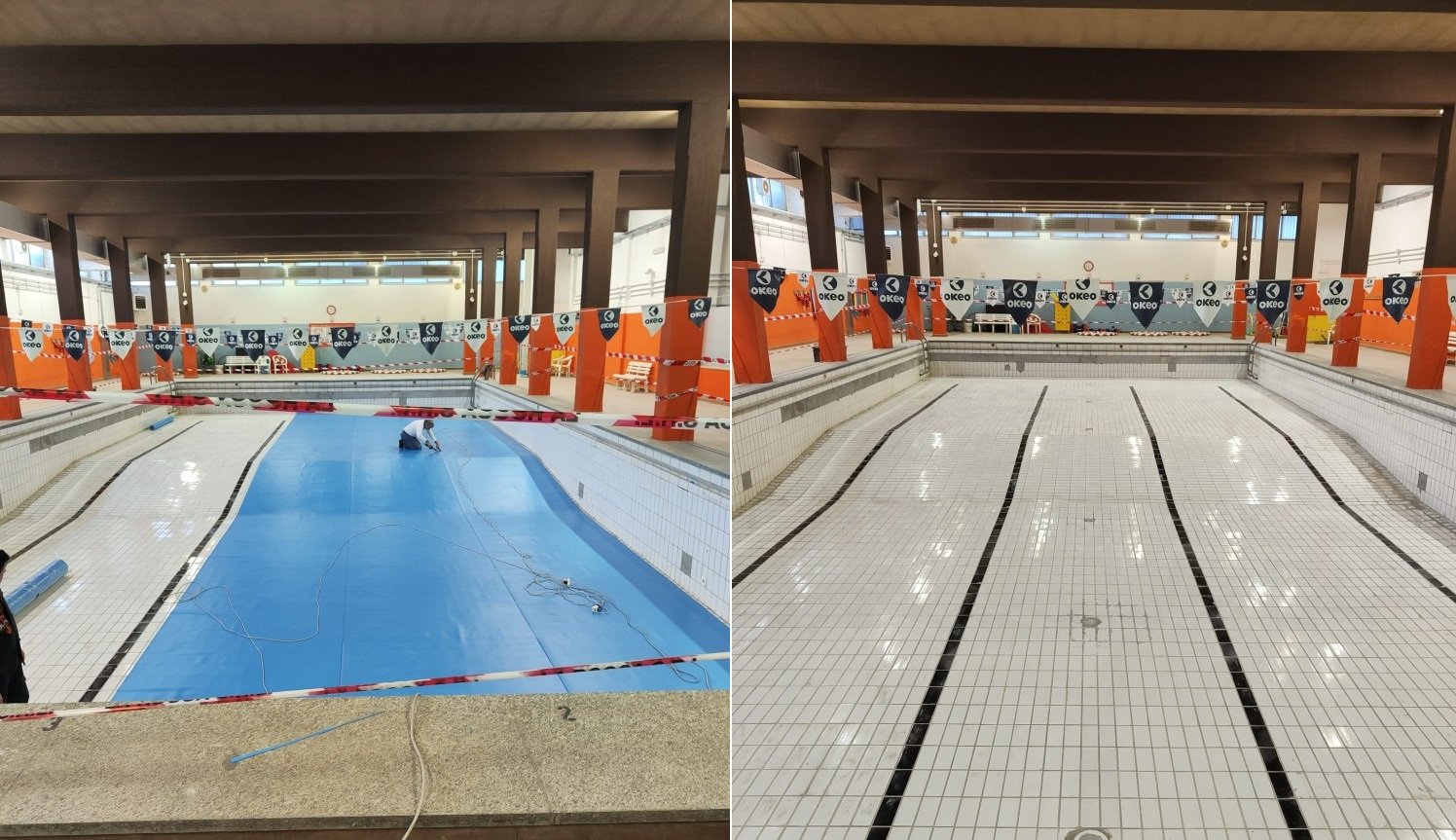 Ristrutturazione alla piscina Vochieri di Alessandria: “Il 28 febbraio i lavori saranno conclusi”