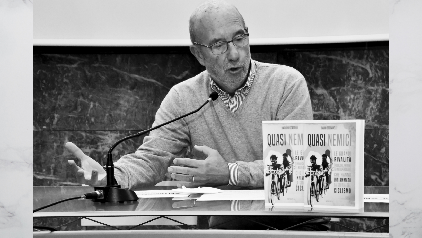 “Quasi nemici”, i dualismi del ciclismo nel libro di Dario Ceccarelli