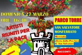Domenica 27 marzo “Parole di pace” a San Salvatore Monferrato
