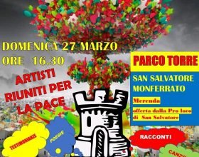 Domenica 27 marzo “Parole di pace” a San Salvatore Monferrato