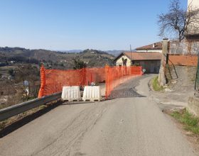 Ad Acqui iniziati i lavori di ripristino della strada comunale Lussito-Ovrano 