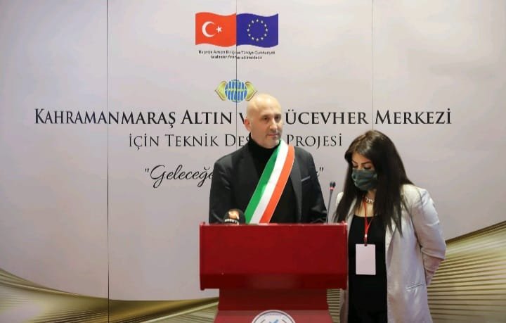Il capogruppo e segretario della Lega Valenza Boccardi in visita al distretto turco dell’oro