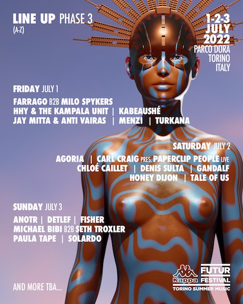 KAPPA Futurfestival annuncia il programma completo della IX edizione