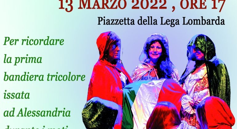 Il 13 marzo lo spettacolo “Alessandria e il Tricolore” nelle vie del centro