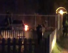 A fuoco un’auto in via Boves ad Alessandria: l’intervento di venerdì sera dei Vigili del Fuoco