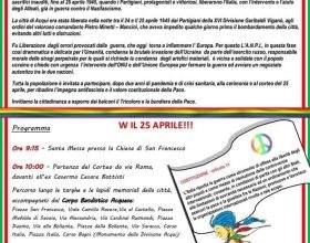 25 Aprile: il programma delle celebrazioni ad Acqui Terme