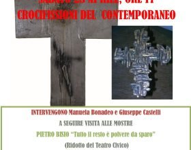 Il 23 aprile in Biblioteca a Tortona l’incontro “Crocifissioni del contemporaneo”