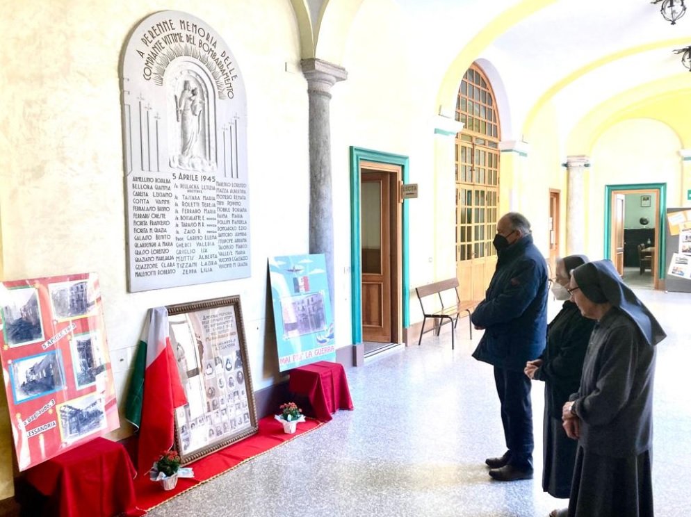 77 anni fa Alessandria sotto le bombe: sindaco ricorda le vittime con “l’impegno a essere città della Pace”