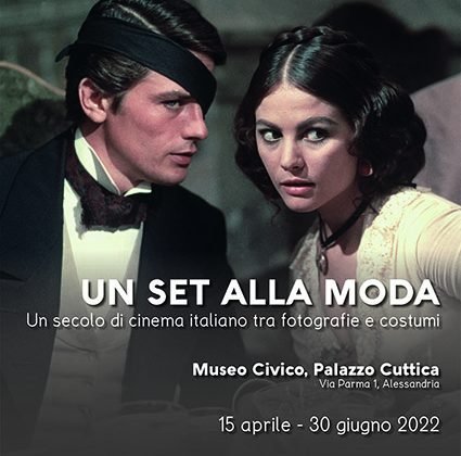 A Palazzo Cuttica fino al 30 giugno “Un secolo di cinema italiano tra fotografie e costumi”