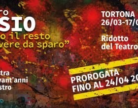 Fino al 24 aprile al Teatro Civico di Tortona la mostra “Tutto il resto è polvere da sparo”