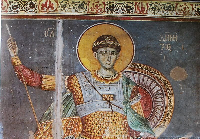 Il santo del giorno del 9 aprile è San Demetrio di Tessalonica