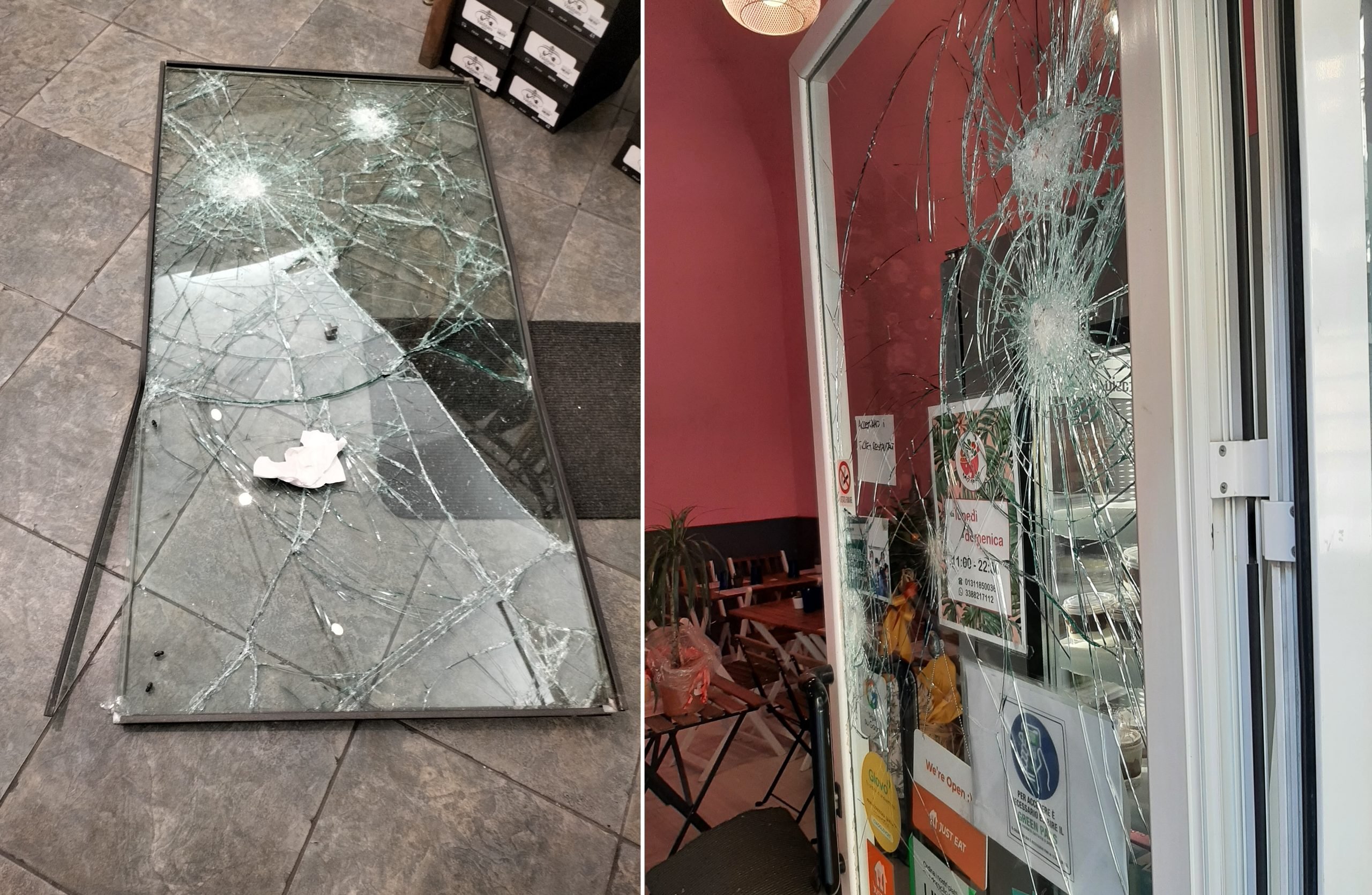 Due spaccate nella notte ad Alessandria in via Bergamo: colpito un negozio di abbigliamento e un ristorante