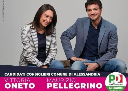 Elezioni: sabato 21 maggio incontro pubblico dei candidati consiglieri Vittoria Oneto e Maurizio Pellegrino con le realtà culturali alessandrine