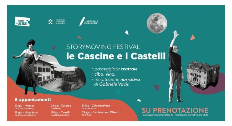 Inizia lo “Storymoving Festival: Le Cascine e i Castelli”. Teatro, passeggiate, gastronomia e meditazioni intorno al Paesaggio