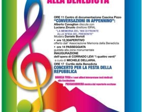 Domenica 5 giugno “Concerto della Repubblica” alla Benedicta