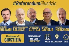 Referendum Giustizia: il 30 maggio ad Alessandria Alessandro Sallusti presenta il suo libro “Lobby e Logge”