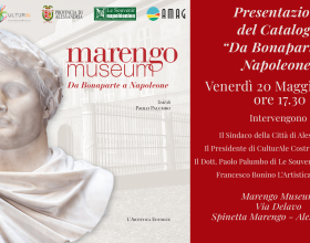 Il 20 maggio la presentazione del catalogo del Marengo Museum “Da Bonaparte a Napoleone”