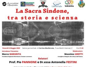 Il 6 maggio a Cerrina l’incontro “La sacra sindone, tra storia e scienza”