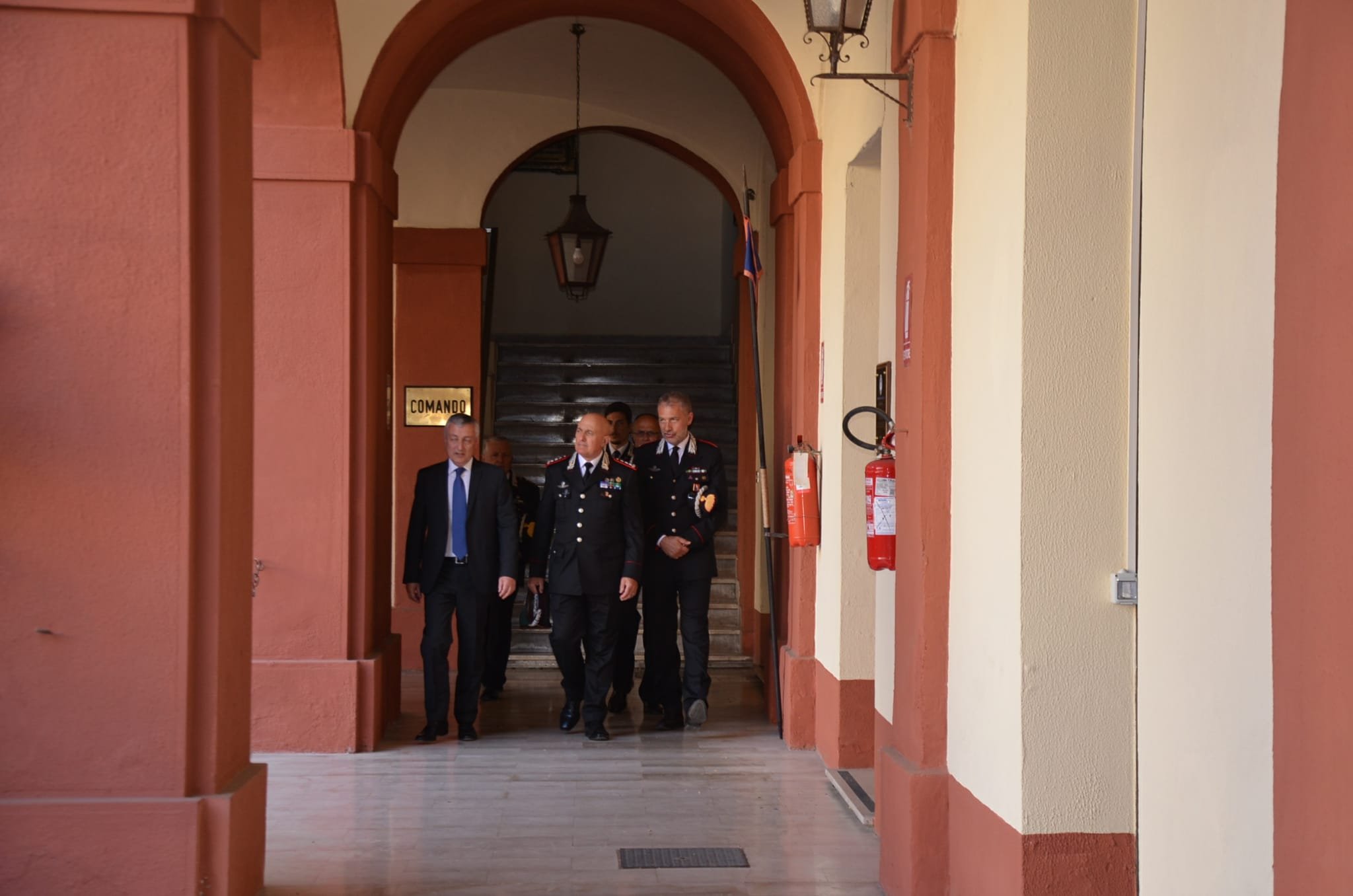 Il generale Micale in visita al Comando Provinciale dei Carabinieri di Alessandria