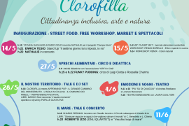 Il 27 e 28 maggio secondo fine settimana del Clorofilla Festival alla Ristorazione Sociale di Alessandria
