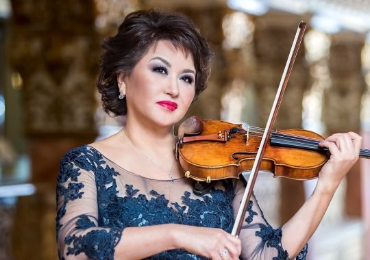 Il 20 maggio a Palatium Vetus la violinista Aiman Mussakhajayeva con l’Academy of Soloists Ensemble