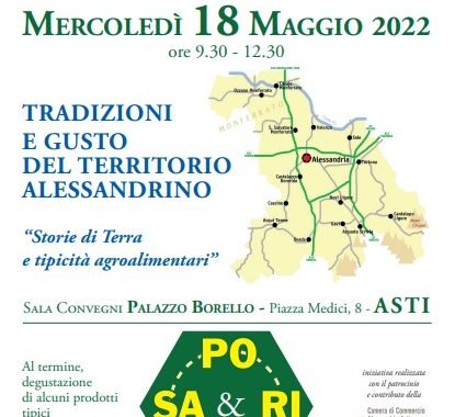 Il 18 maggio ad Asti incontro coi produttori alessandrini, promosso da Federconsumatori