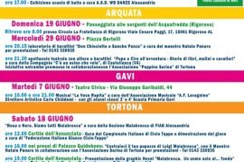 A Novi, Arquata, Ovada, Tortona e Gavi la 25esima edizione di Fest’Acos