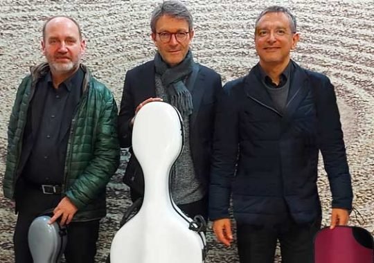 Il 21 maggio il Kosmos Trio in concerto a Sale