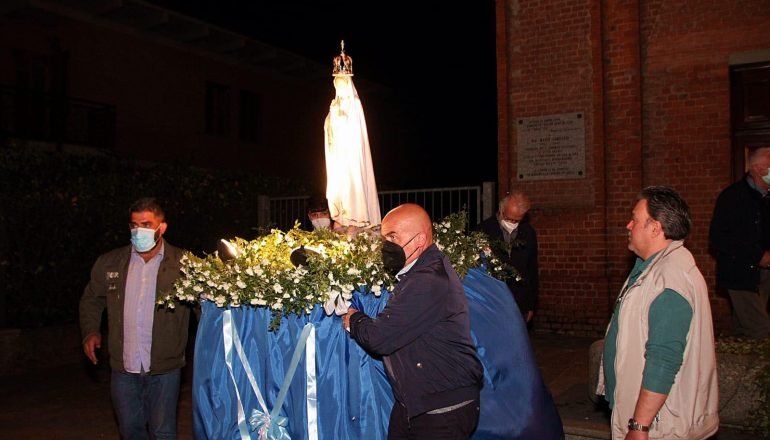 A Litta Parodi la processione della Madonna di Fatima [FOTO]
