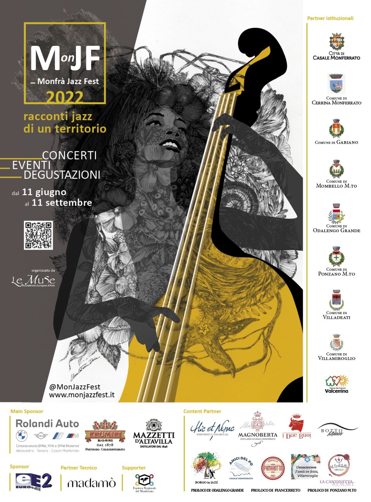 Dall’11 giugno all’11 settembre il Monfrà Jazz Fest