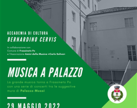 Domenica 29 maggio “Musica a Palazzo” a Frassineto Po