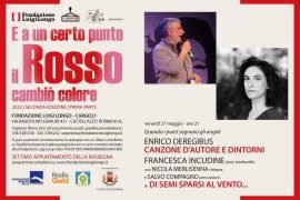 Il 27 maggio Enrico Deregibus e la cantautrice Francesca Incudine alla Fondazione Longo
