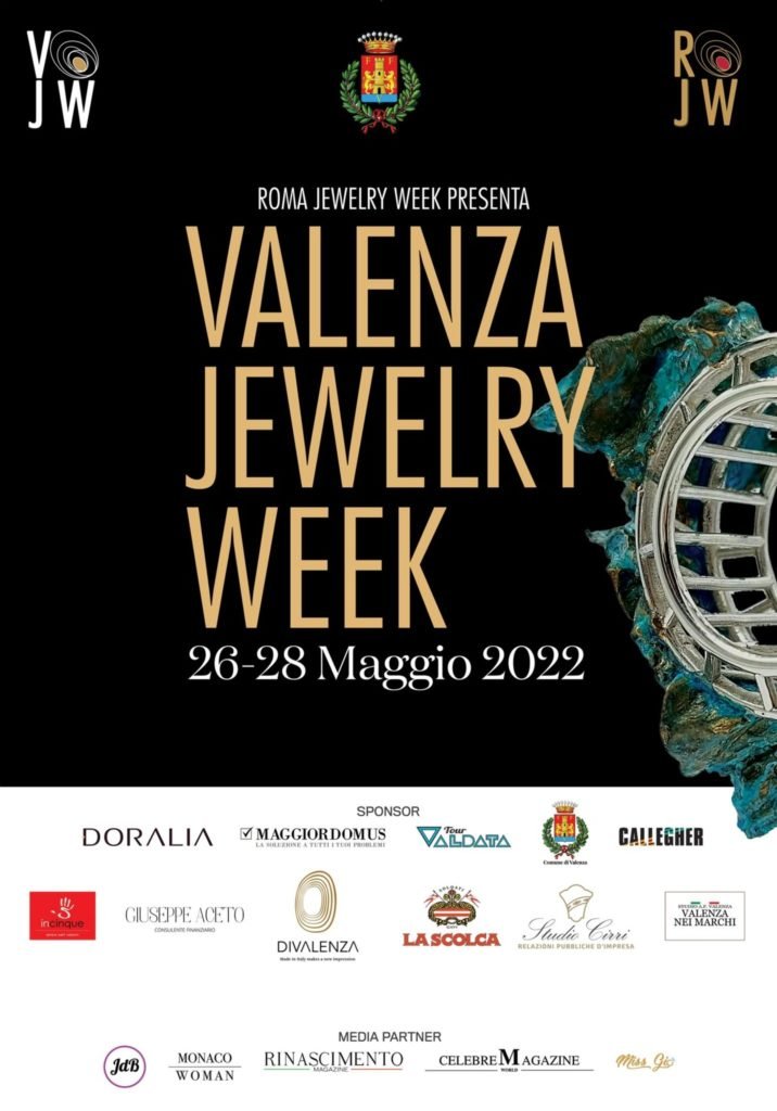 Dal 26 al 28 maggio “Valenza Jewelry Week”