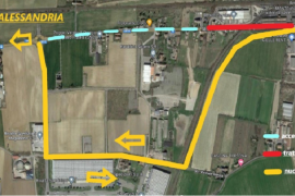 Dal 28 maggio chiude a Tortona un tratto della SR 10: la viabilità alternativa per Alessandria