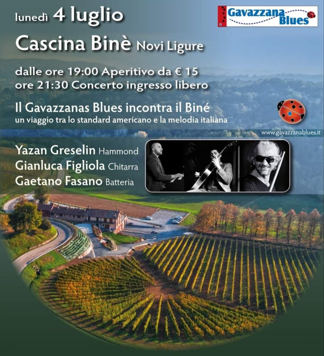 Gianluca Figliola live al Gavazzanablues a Novi Ligure