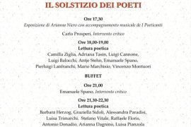Sabato 18 giugno a Bosco Marengo protagonista la poesia con il “solstizio dei poeti”