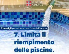 I consigli della Regione Piemonte per risparmiare l’acqua