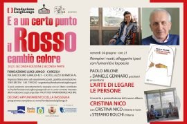 Il 24 giugno lo psichiatra Paolo Milone e la cantautrice Cristina Nico alla Fondazione Longo