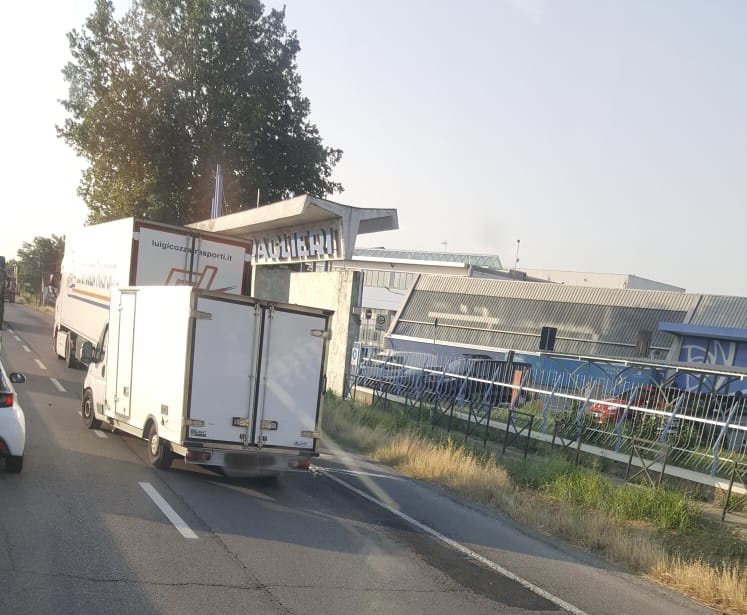 Tamponamento tra Spinetta e Alessandria: traffico di nuovo normale