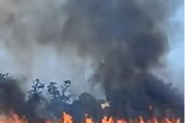 Incendio sterparglie in località Ventolina