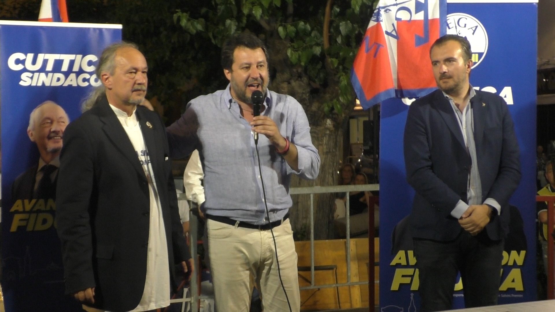 Salvini: “Con Cuttica fatti 5 anni di buona amministrazione, mi auguro che non ci sia il ballottaggio”