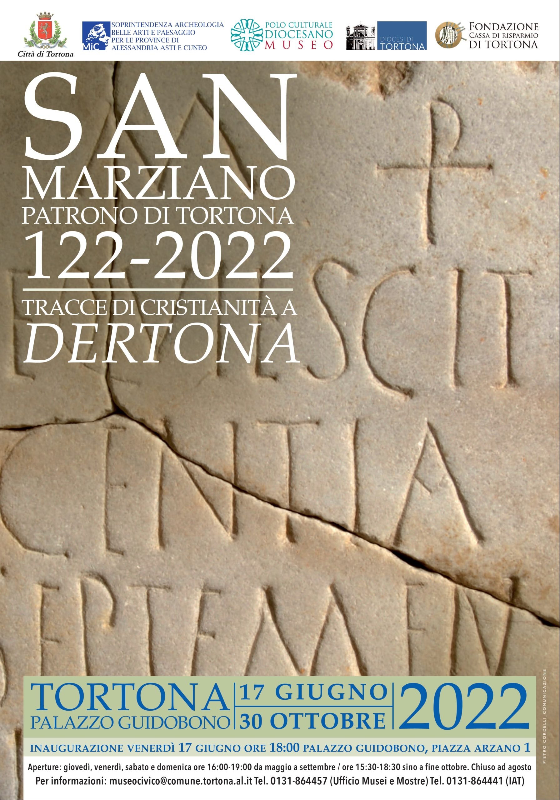 Dal 17 giugno al 30 ottobre a Palazzo Guidobono “San Marziano, patrono di Tortona 122-2022”