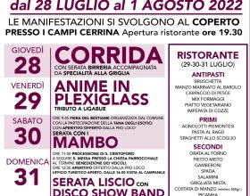 Dal 28 luglio al 1 agosto musica e cibo a Fubine con la festa patronale