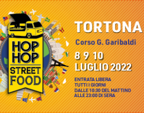 Da venerdì 8 a domenica 10 luglio Hop Hop Street Food a Tortona