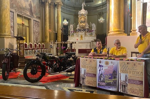 Castellazzo dà il via agli eventi del Motoraduno “Madonnina dei Centauri” con la mostra di moto d’epoca