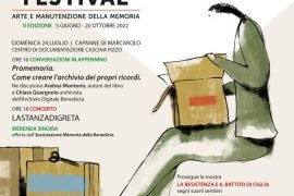Il 24 luglio alla Benedicta il fondatore di “Archivissima” Andrea Montorio e il concerto de “Lastanzadigreta”