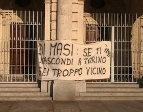 Striscione contro Di Masi spunta anche a Torino: “Vattene via”